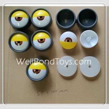 Googly plastic doll eyes