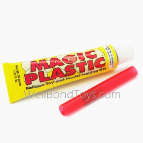 Magic blow up plastic balloons